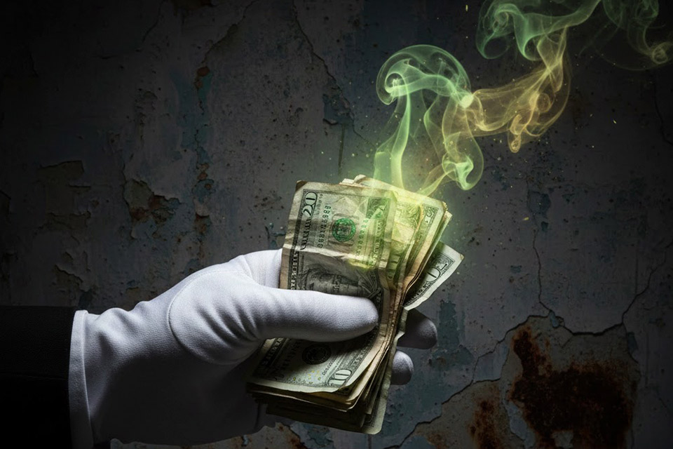 El olor del dinero