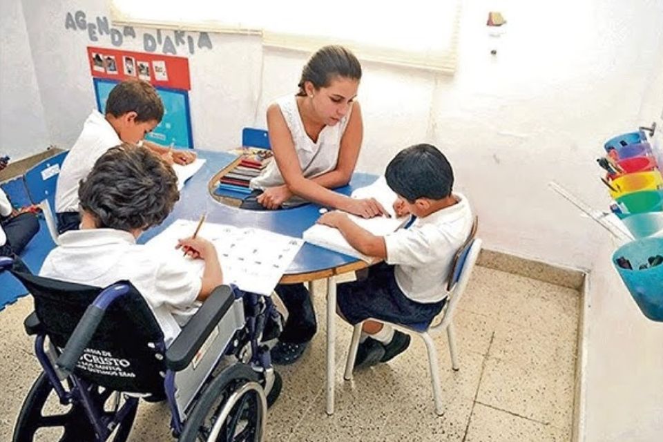 Estudiantes con discapacidad