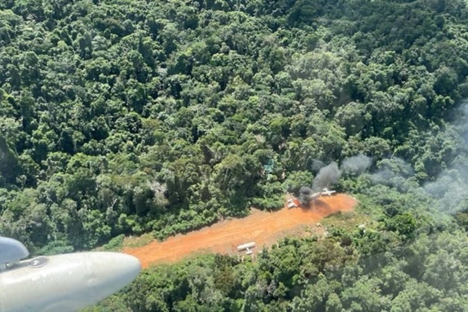 FAN avionetas destruidas Amazonas