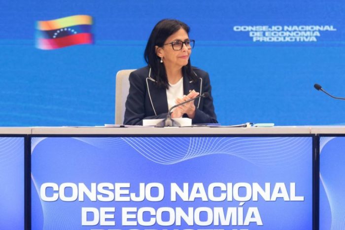 Consejo Nacional de Economía Delcy Rodríguez