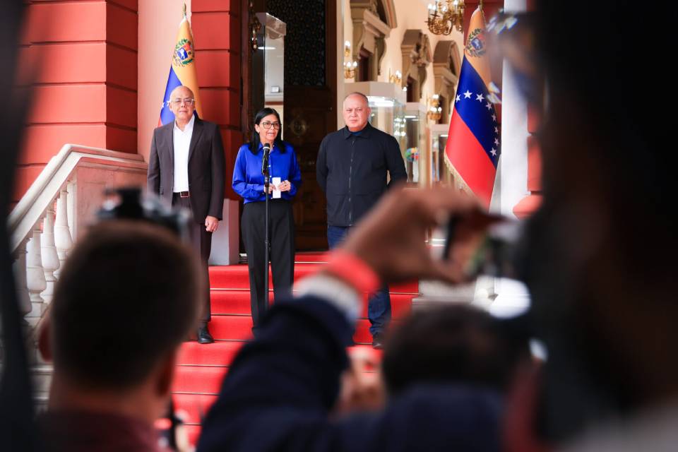 Delcy Rodríguez Jorge Rodríguez Diosdado Cabello