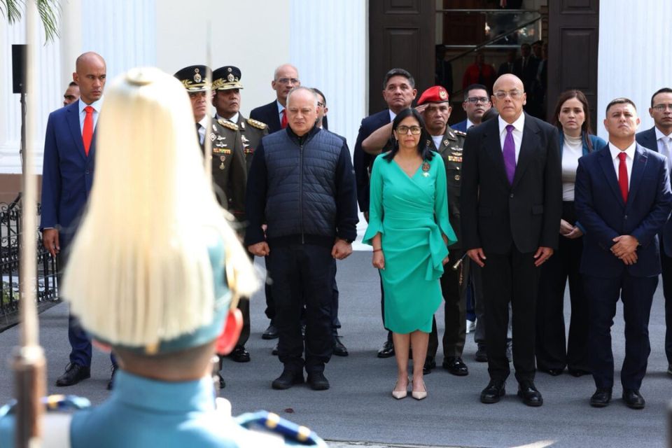 Delcy Rodríguez chavismo transición encargado