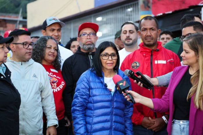 Delcy Rodríguez 6 de enero duelo