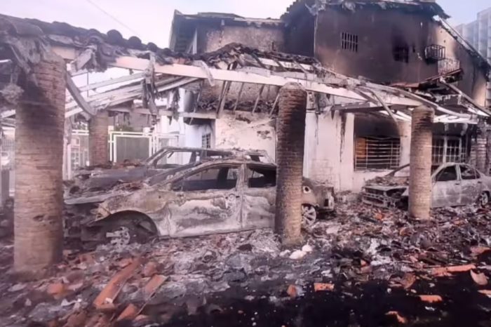 Delcy Rodríguez apartamentos dañados ataque EEUU