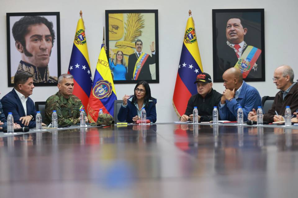 Rodríguez Delcy Rodríguez consejo de ministros