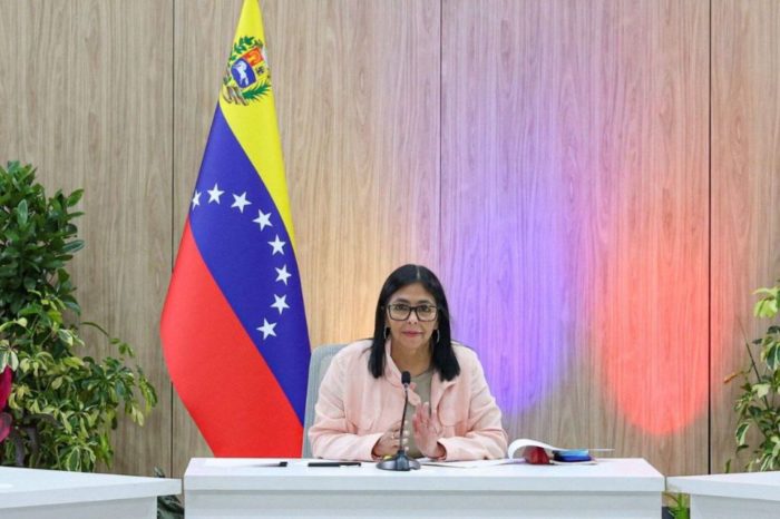 Delcy Rodríguez encargada del Ejecutivo