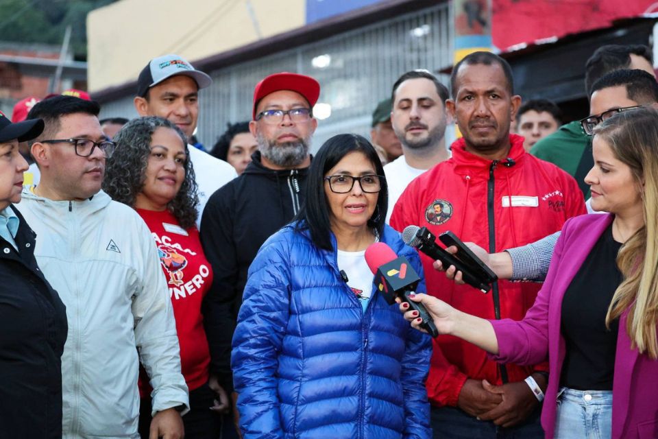 Delcy Rodríguez 6 de enero duelo