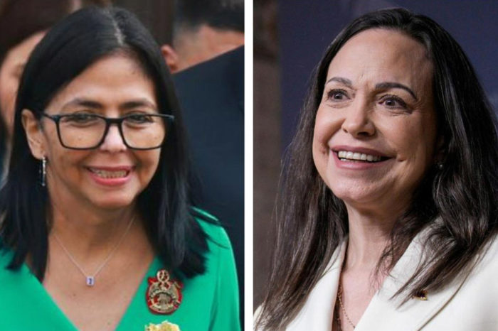 Tiempo al tiempo / Delcy Rodríguez y María Corina Machado Machado