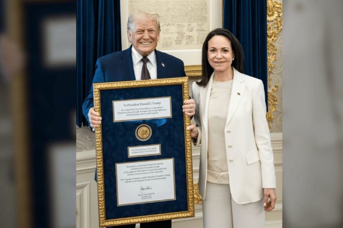Donald Trump María Corina Machado