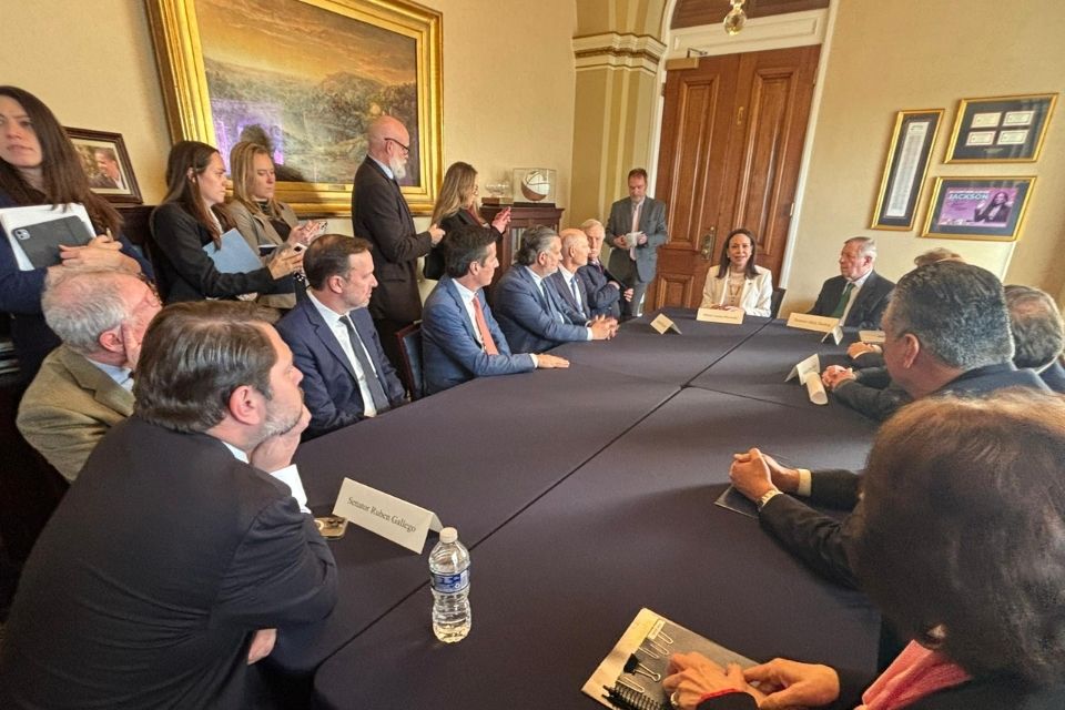 María Corina Machado reunión senadores EEUU (1)