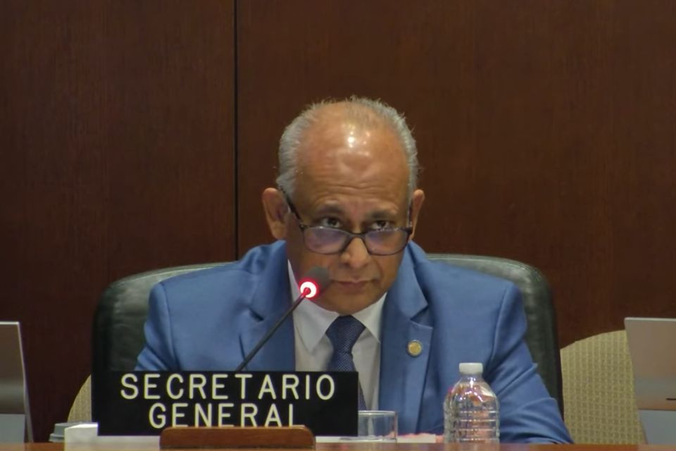 Secretario de la OEA Albert Ramdin