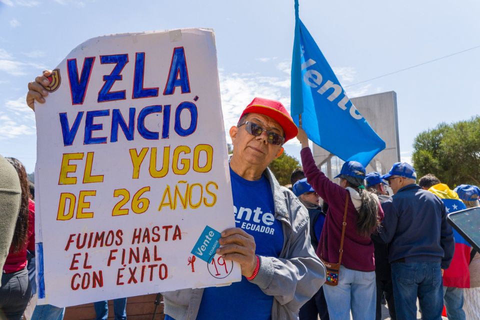 Vente Venezuela censo venezolanos Ecuador
