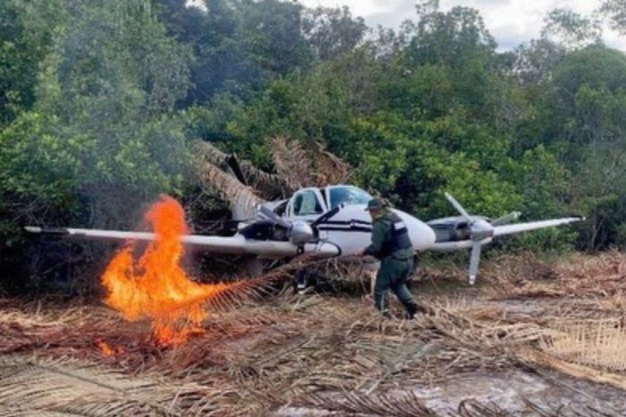 avionetas narcotráfico FAN Venezuela