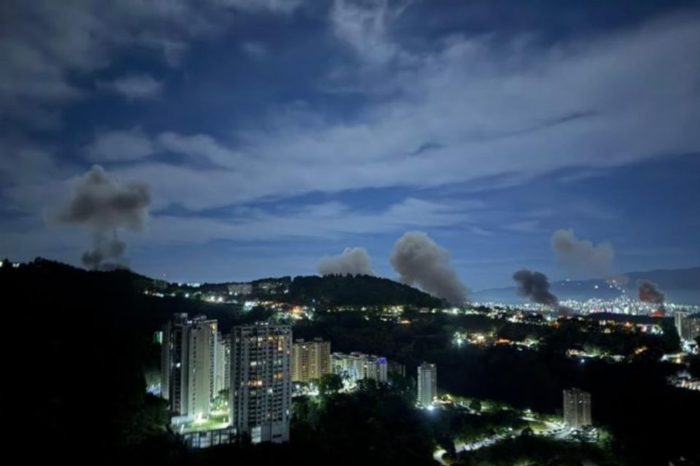 bombardeos Caracas