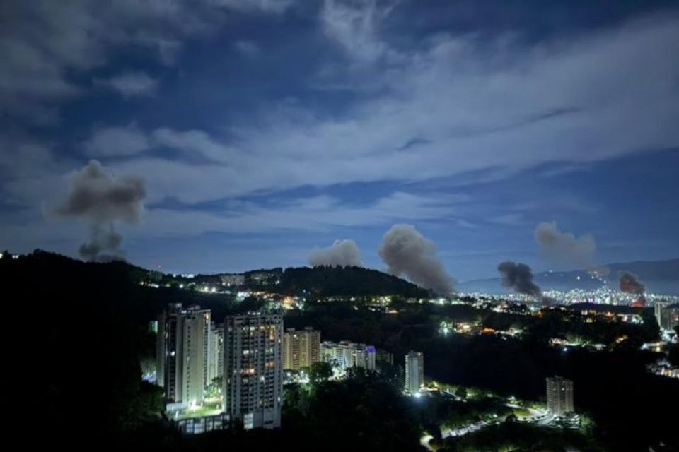bombardeos Caracas