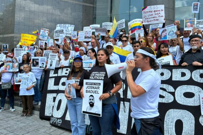 Protesta Presos Políticos ONU