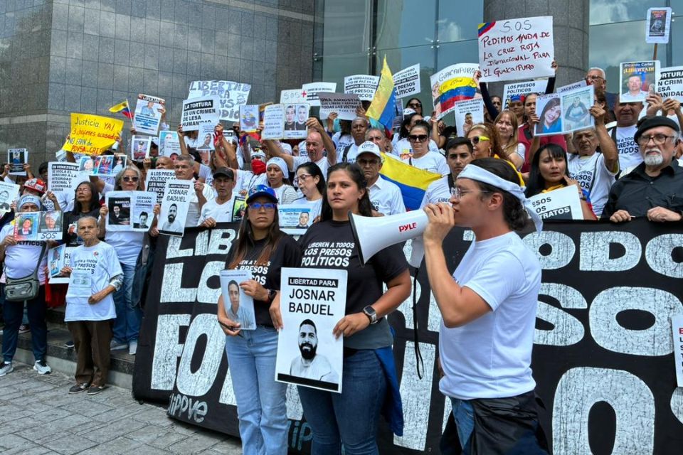 Protesta Presos Políticos ONU