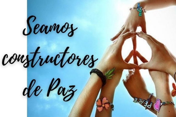 Ser constructores de paz; reconstructores de vida