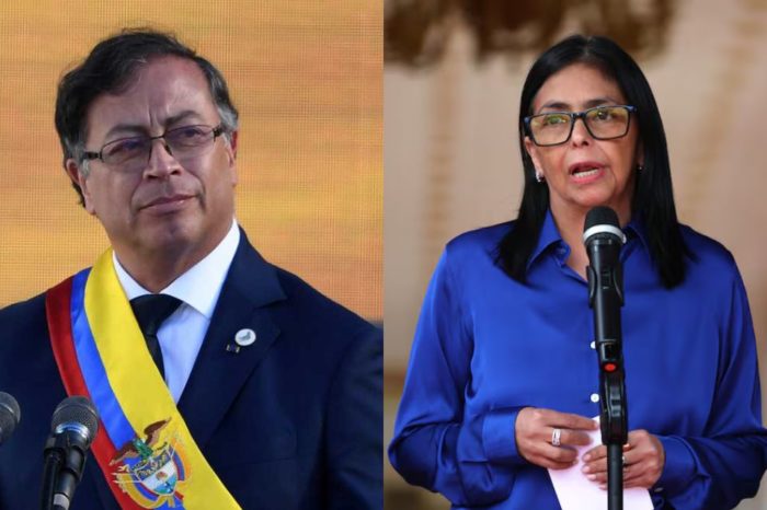 Reunión en frontera entre Delcy Rodríguez y Gustavo Petro