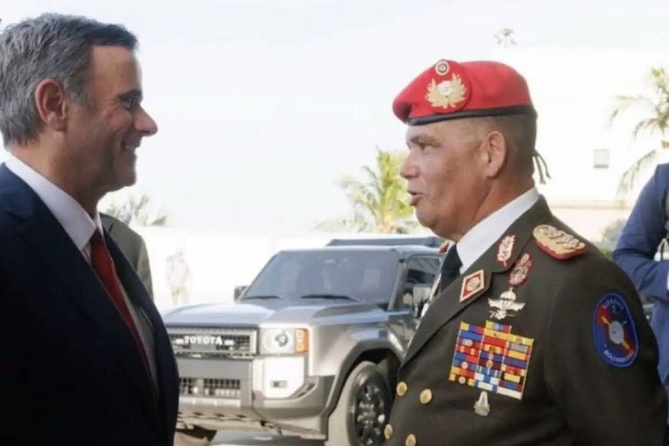 González Lopez y John Ratcliffe CIA Venezuela ministro