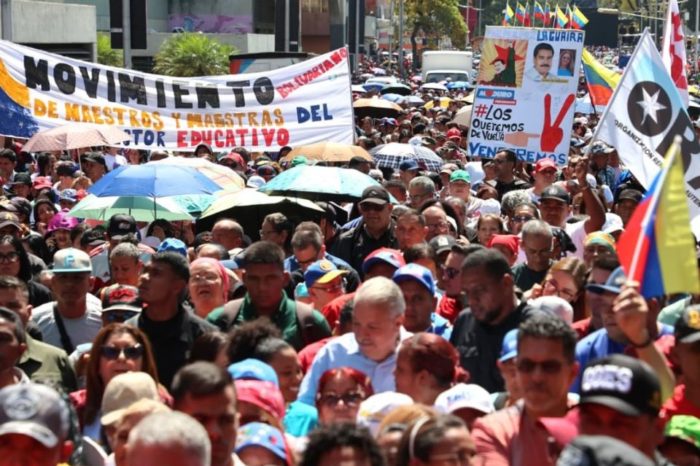Marcha sanciones PSUV