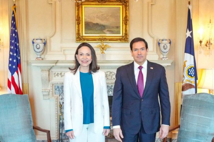 María Corina Machado reunión Marco Rubio 2
