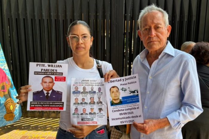 Militares condena cumplida Willian Paredes Juan Carlos Peña Palmentieri