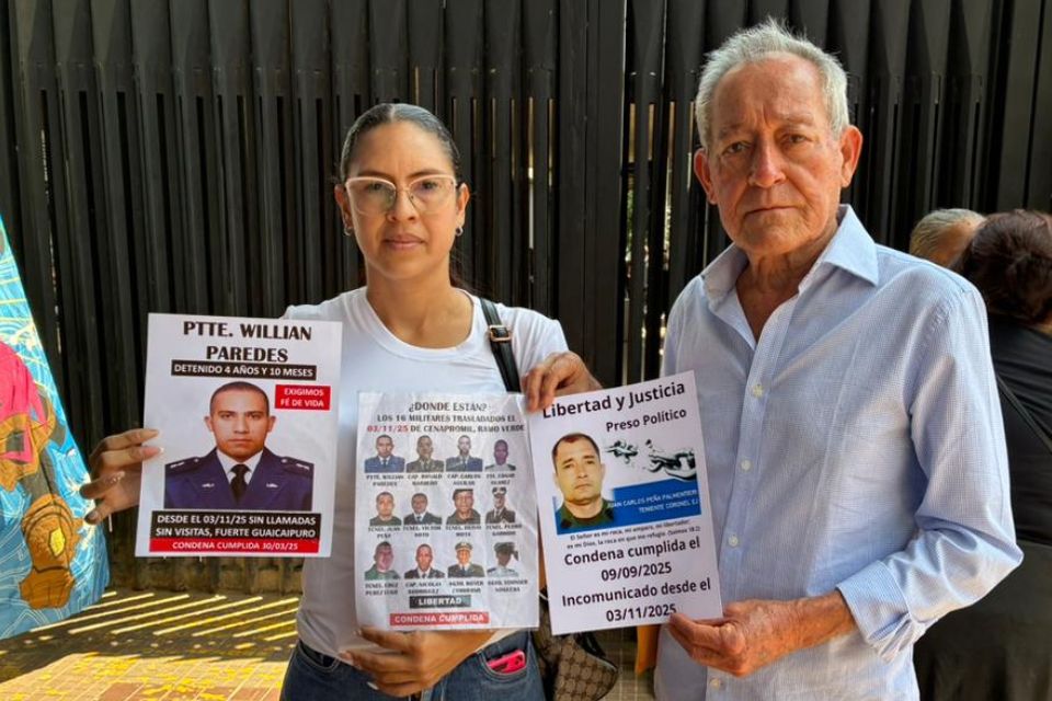 Militares condena cumplida Willian Paredes Juan Carlos Peña Palmentieri