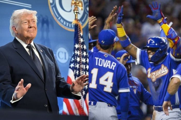 Trump Venezuela béisbol