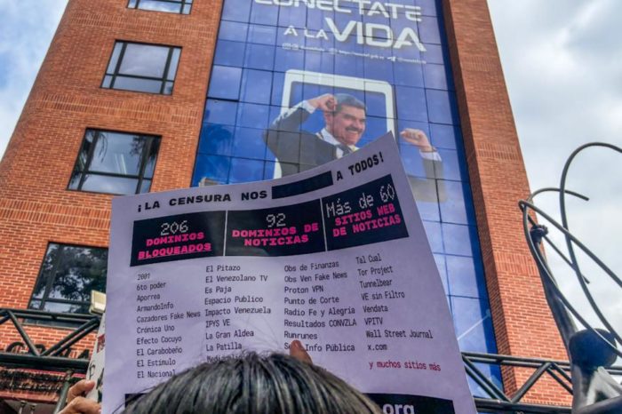 Conatel medios bloqueados