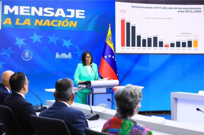 Delcy Rodríguez mensaje 9 abril
