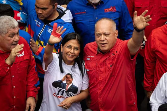 Delcy Rodríguez elecciones Diosdado Cabello