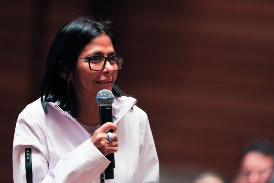 Delcy Rodríguez FMI