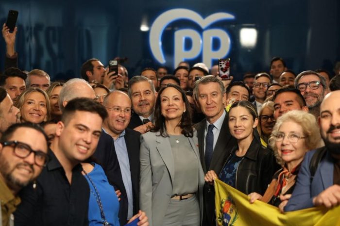 María Corina Machado en España