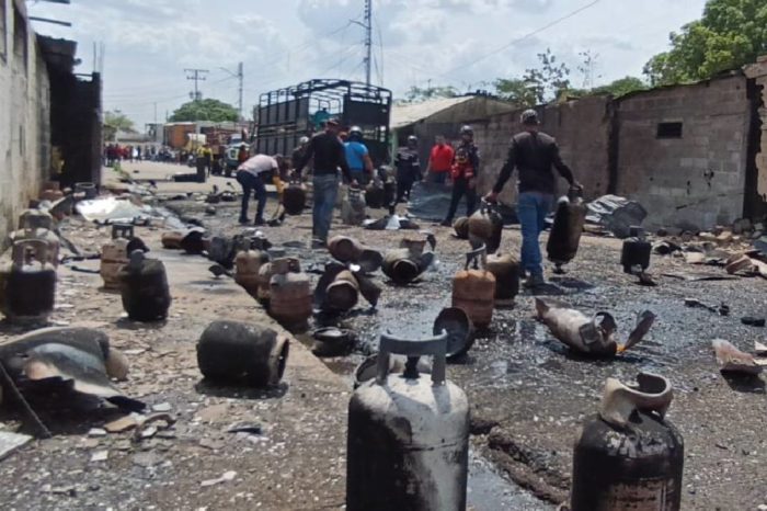 bombonas gas explosión