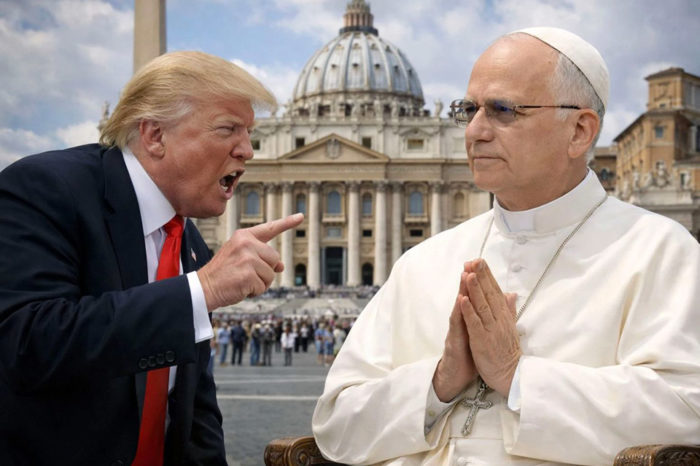 Trump y León XIV