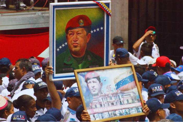 MArcha oficialista chavismo