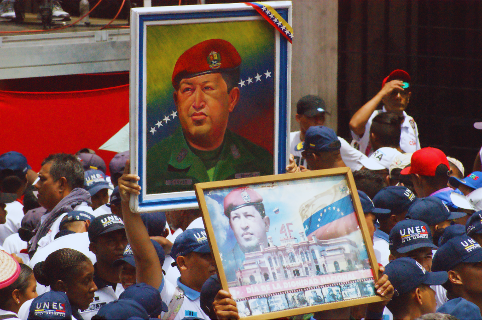 MArcha oficialista chavismo