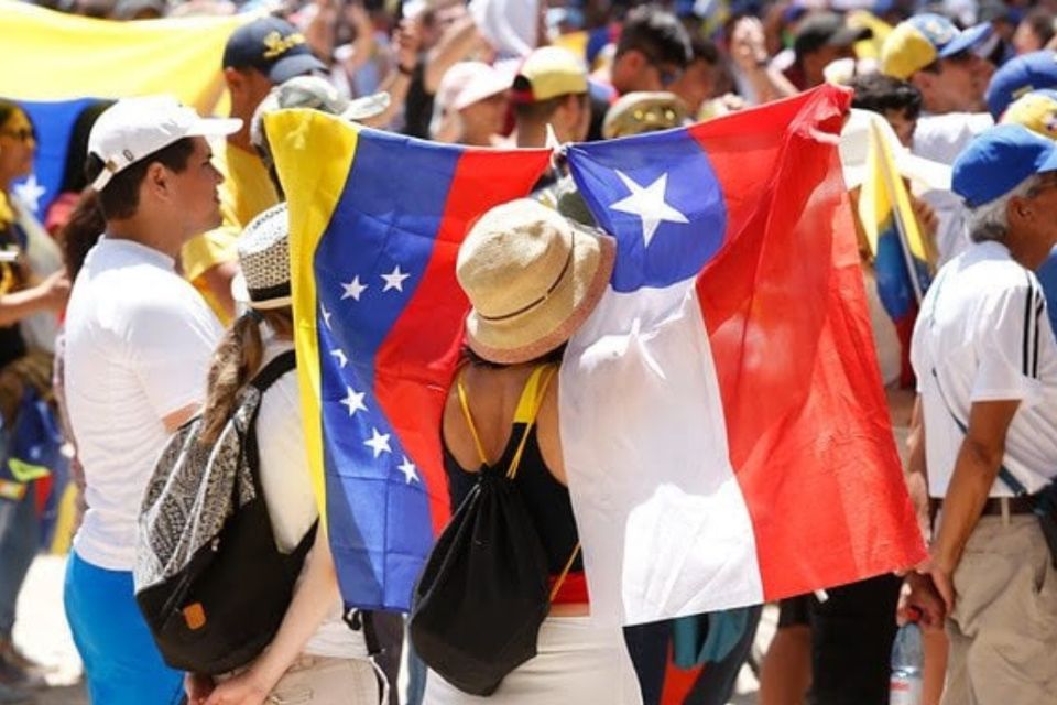 venezolanos en Chile Venezuela