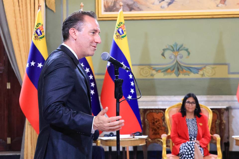 Delcy Rodríguez Jarrod Agen Miraflores Acuerdos