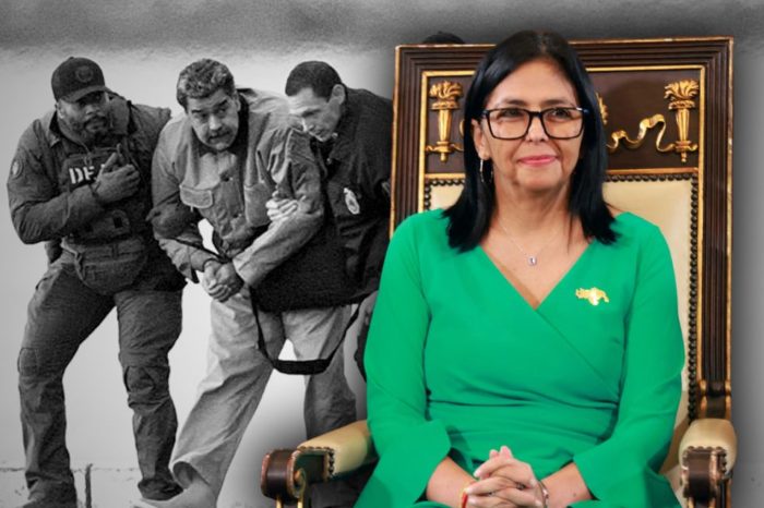 Delcy Rodriguez silla presidencial Nicolás Maduro Capturado