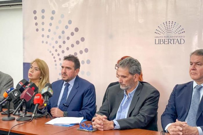 Grupo parlamentario Libertad Asamblea Nacional AN Stalin Gonzalez