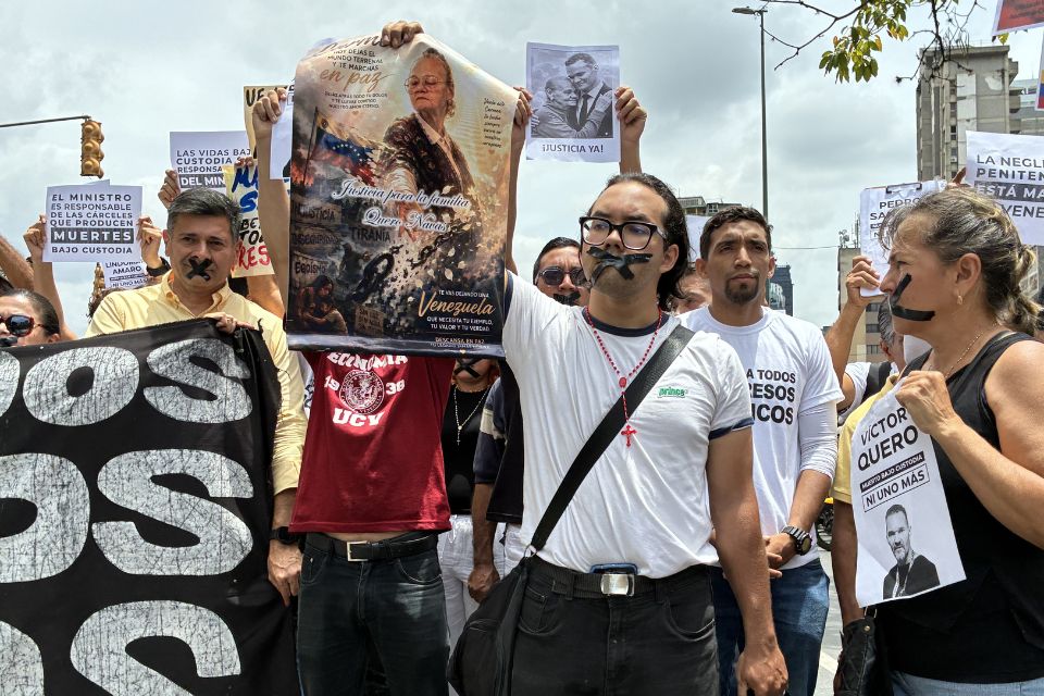 Marcha Carmen Navas Víctor Quero