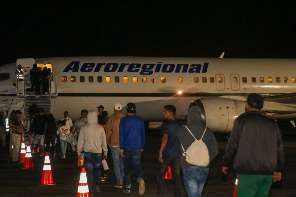 Migrantes de Panamá a Venezuela