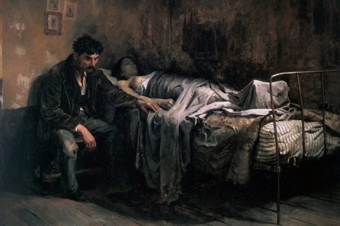 "La miseria" de Cristóbal Rojas