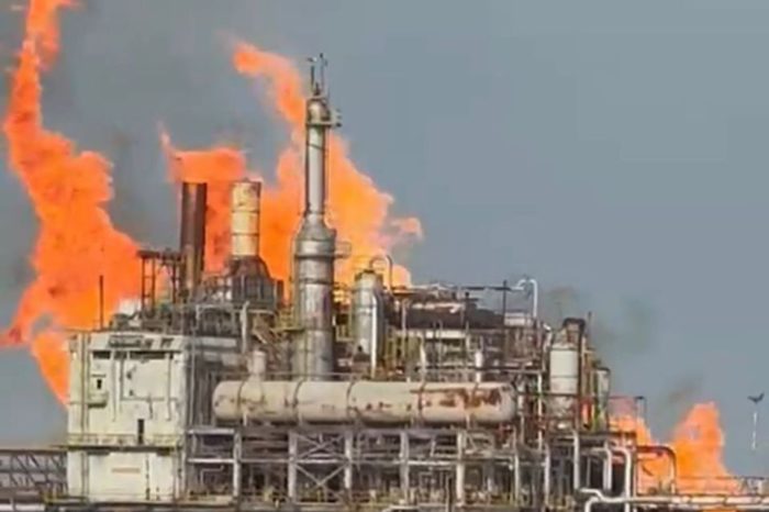 Pdvsa incendio plataforma Lamargas