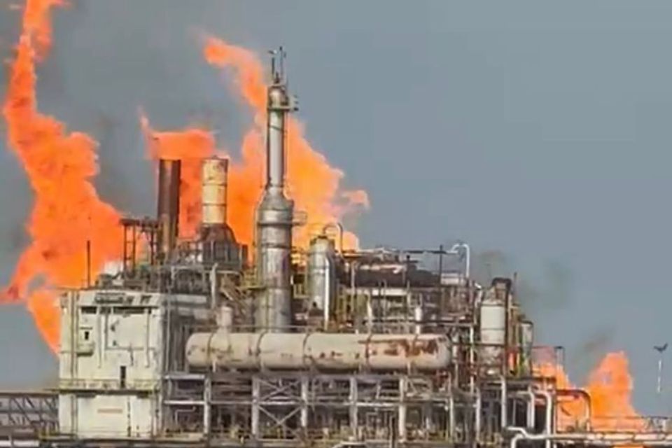Pdvsa incendio plataforma Lamargas