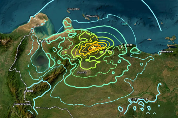Mapa terremotos Venezuela 2026 Internet