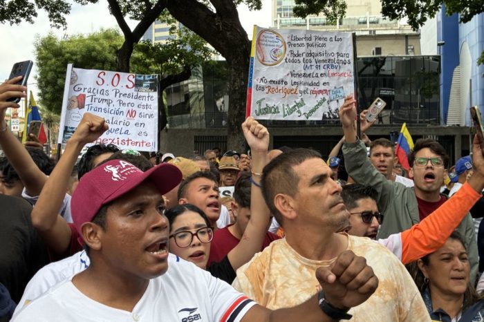 Protesta elecciones presidenciales presos EEUU