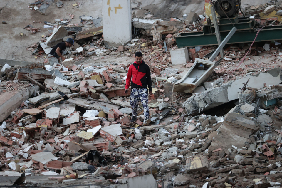 Terremotos google Caracas venezuela 2026 labores de rescate San Bernardino EFE alerta